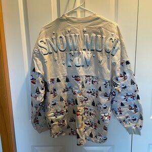 Disney “Snow Much Fun” Spirit Jersey. Size M.